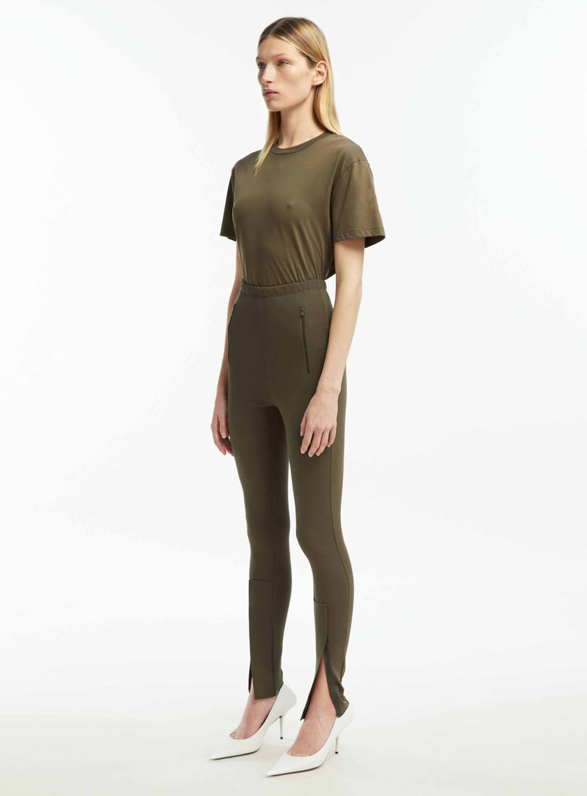 Front Zip Legging